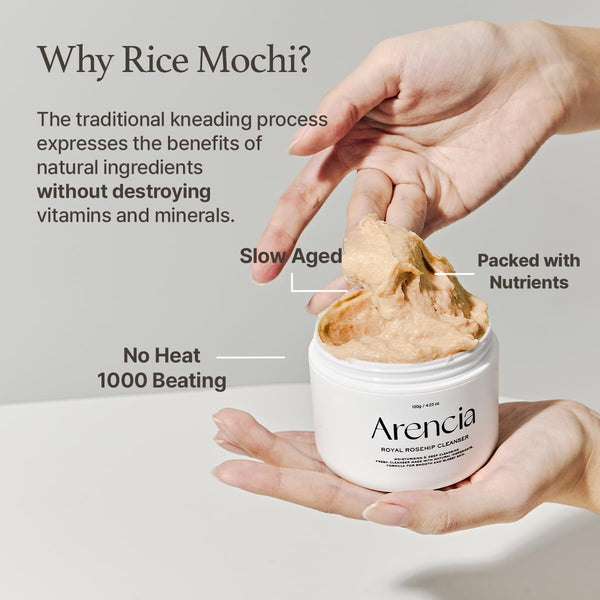 Calendula Rice Mochi Cleanser - Zklidňující čisticí pěnový krém 120g
