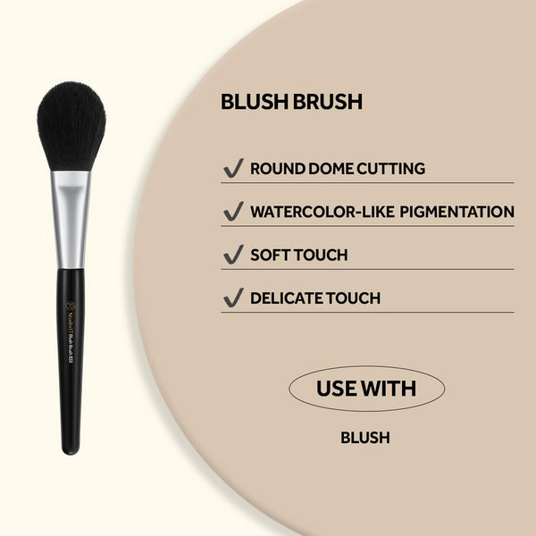 STUDIO17 - Blush Brush 833 - Jemný štětec na tvářenku, pudr a rozjasňovač