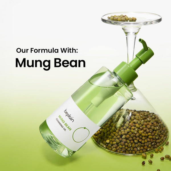beplain - Mung Bean Cleansing Oil - Jemný odličovací olej s výtažkem z mungo fazolí 200ml