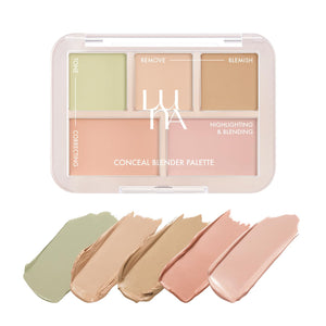 LUNA - Conceal Blender Palette - Multifunkční paletka pěti krémových korektorů