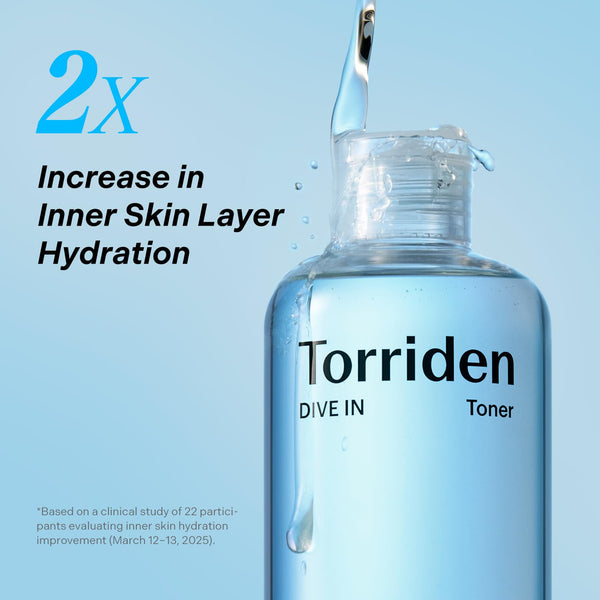 Torriden - Dive-in Low Molecule Hyaluronic Acid Toner - Hydratační toner s nízkomolekulární kyselinou hyaluronovou 300ml