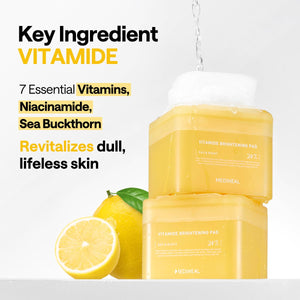 Vitamide Brightening Pad - Rozjasňující tonizační polštářky 100ks/150ml