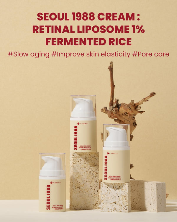 SEOUL 1988 Cream: Retinal Liposome 1% + Fermented Rice - Zpevňující krém s retinalem 50ml