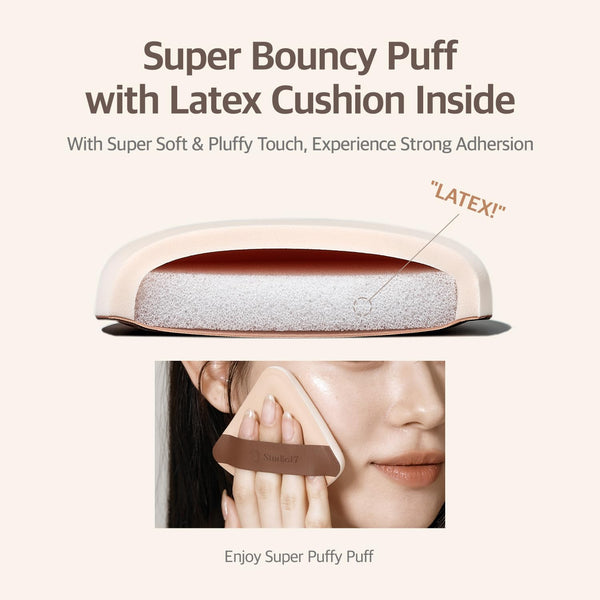 STUDIO17 - Pang Pang Puff Triangle - Trojúhelníková houbička na make-up