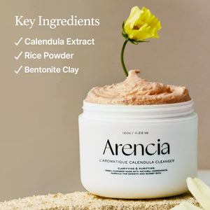 Calendula Rice Mochi Cleanser - Zklidňující čisticí pěnový krém 120g