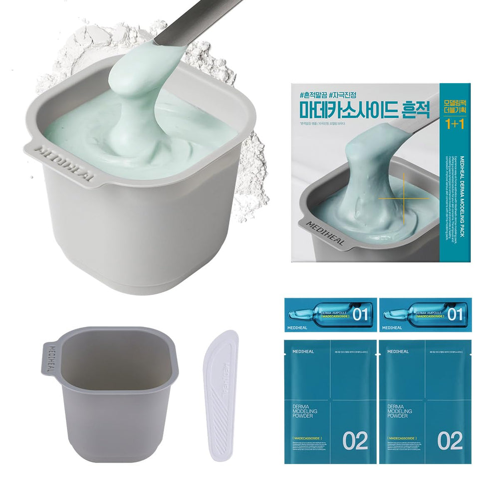 Madecassoside Blemish Derma Modeling Double Pack - Zklidňující a rozjasňující alginátová maska (2ml + 28g)*2