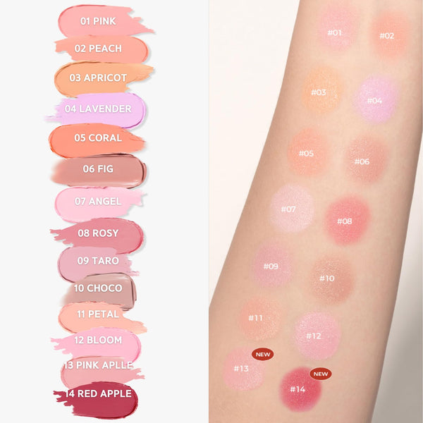 BBIA - Ready To Wear Downy Cheek - Krémová tvářenka se sametovým vzhledem