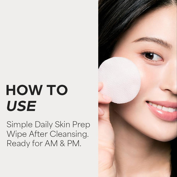 House of Hur - Clearing Skin Prep Essence Pad - Jemné exfoliační polštářky s AHA, BHA a PHA kyselinami pro čistší póry a hladší pleť