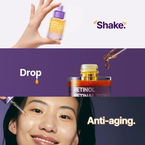 Purito Seoul - Retinol Retinal 2000 NAD+ Serum - Noční sérum pro pevnější pleť