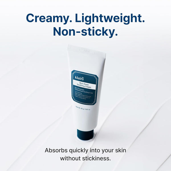 Rich Moist Soothing Cream - Zklidňující hydratační krém pro citlivou pleť 80g