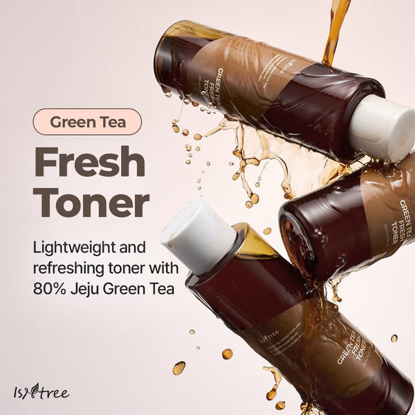Green Tea Fresh Toner - Zklidňující tonikum se zeleným čajem pro mastnou a problematickou pleť 200ml
