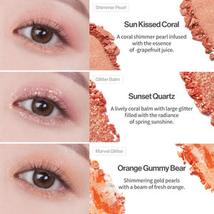 Glitterpedia Eye Palette - Paleta očních stínů
