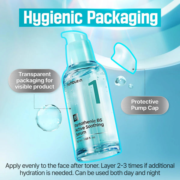 No.1 Pantothenic B5 Active Soothing Serum - Hloubkově hydratační a zklidňující sérum 30ml