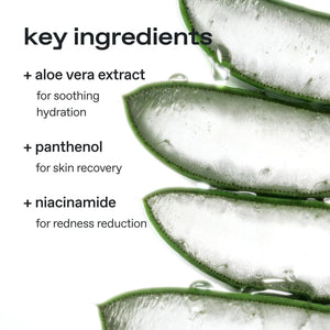 glow - Aloe Hydrogel Sheet Mask - Hydratační a zklidňující hydrogelová maska
