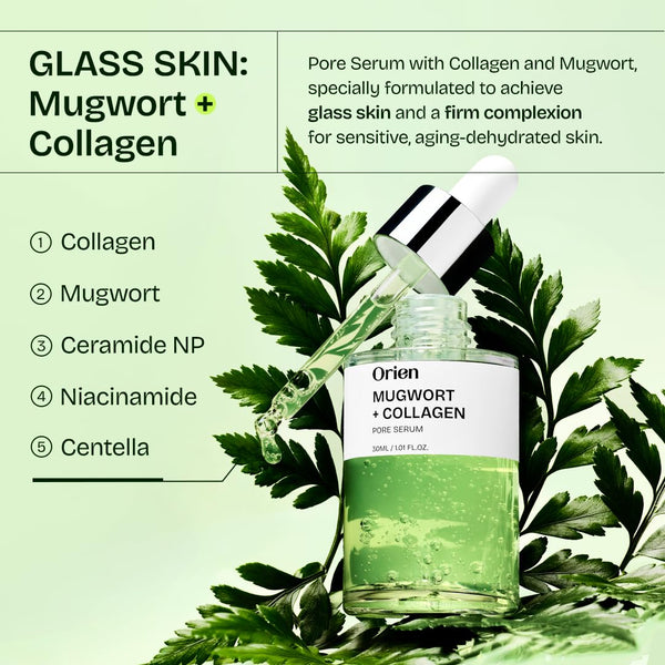 Mugwort Collagen Pore Serum - Zklidňující sérum na rozšířené póry 30ml