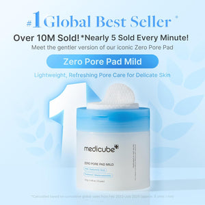 Zero Pore Pad Mild - Jemné tonizující polštářky pro citlivou a podrážděnou pleť 70ks