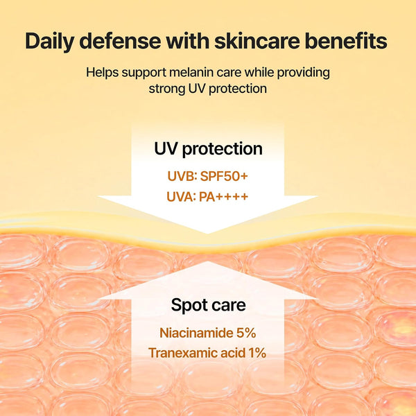 celimax - Pore+Dark Spot Brightening Care Sunscreen SPF50+ PA++++ - Lehký opalovací krém pro rozjasnění pleti