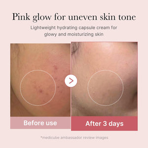 Medicube - PDRN Pink Collagen Capsule Cream - Rozjasňující krém s PDRN pro hydratovanou a sjednocenou pleť