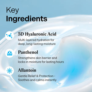 Torriden - Dive-in Low Molecular Hyaluronic Acid Soothing Cream - Zklidňující hydratační krém 100ml