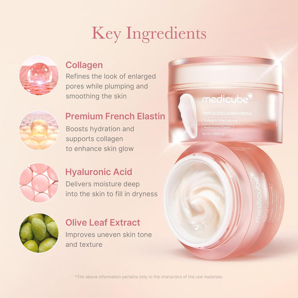 Triple Collagen Cream - Krém s trojitým kolagenem pro pevnější pleť 50ml