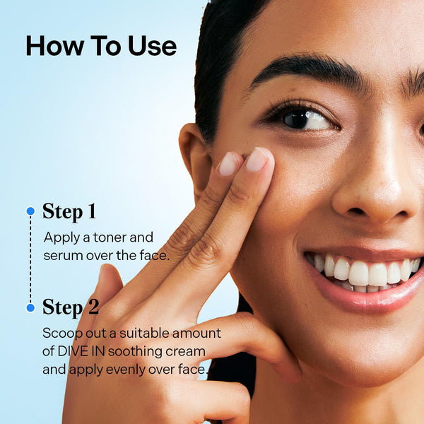 Torriden - Dive-in Low Molecular Hyaluronic Acid Soothing Cream - Zklidňující hydratační krém 100ml
