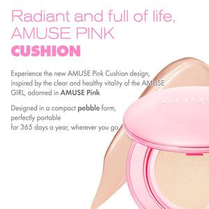 amuse - Dew Power Vegan Cushion - Hydratační cushion make-up