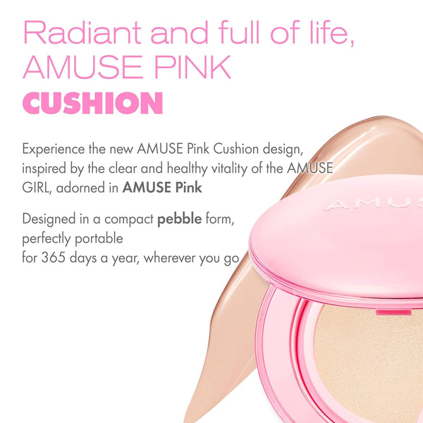 amuse - Dew Power Vegan Cushion - Hydratační cushion make-up