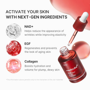 medicube - EGF NAD+ Firming Serum - Lehké zpevňující sérum zaměřené na viditelné známky stárnutí pleti