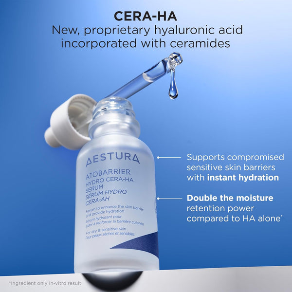 [SET] Atobarrier 365 Hydro Cera-HA Ampoule Special Set - Intenzivní hydratační ampule 30ml (+ Atobarrier365 Cream 10ml + Ceramide Intense Sheet Mask 3 ks)