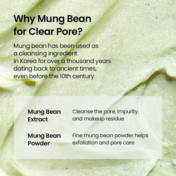 beplain - Mung Bean pH-Balanced Cleansing Foam - Jemná čisticí pěna, která nevysušuje