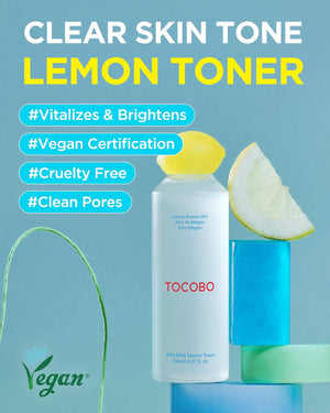 AHA BHA Lemon Toner - Rozjasňující tonikum s AHA, BHA a citronovým extraktem 150ml