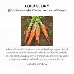 Carrot Carotene Mask - Zklidňující a hydratační textilní maska s beta-karotenem 1ks