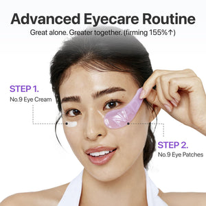numbuzin - No.9 NAD Collagen Under Eye Patches - Rozjasňující a liftingové hydrogelové polštářky pod oči s kolagenem 5ks