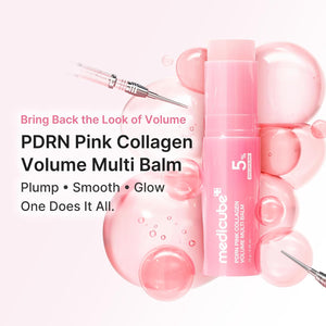 medicube - PDRN Collagen Volume Multi Balm Stick - Multifunkční balzám s PDRN, kolagenem a Volufiline pro plnější pleť