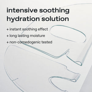 glow - Aloe Hydrogel Sheet Mask - Hydratační a zklidňující hydrogelová maska