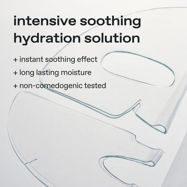 glow - Aloe Hydrogel Sheet Mask - Hydratační a zklidňující hydrogelová maska