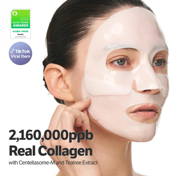 Deep Collagen Cica Teatree Soothing Mask - Zklidňující hydrogelová maska 37g
