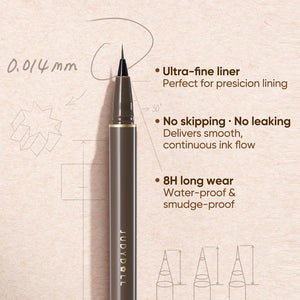 Judydoll - Slim Liquid Eyeliner - Ultratenká tekutá oční linka