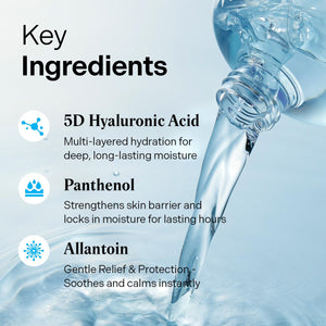 Torriden - Dive-in Low Molecule Hyaluronic Acid Toner - Hydratační toner s nízkomolekulární kyselinou hyaluronovou 300ml