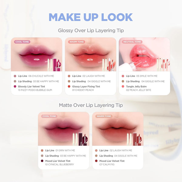 Smiley Lip Blending Stick - Tužka na rty 0,8g