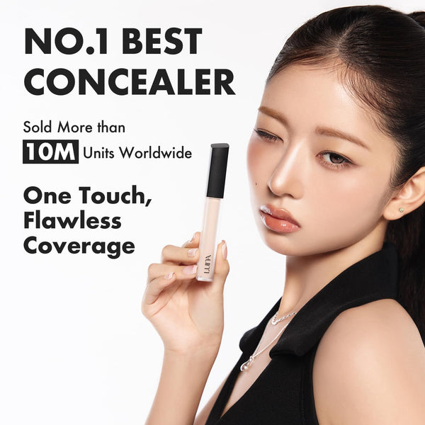 LUNA - Long Lasting Tip Concealer Cover-Fit - Dlouhotrvající tekutý korektor s vysokým krytím