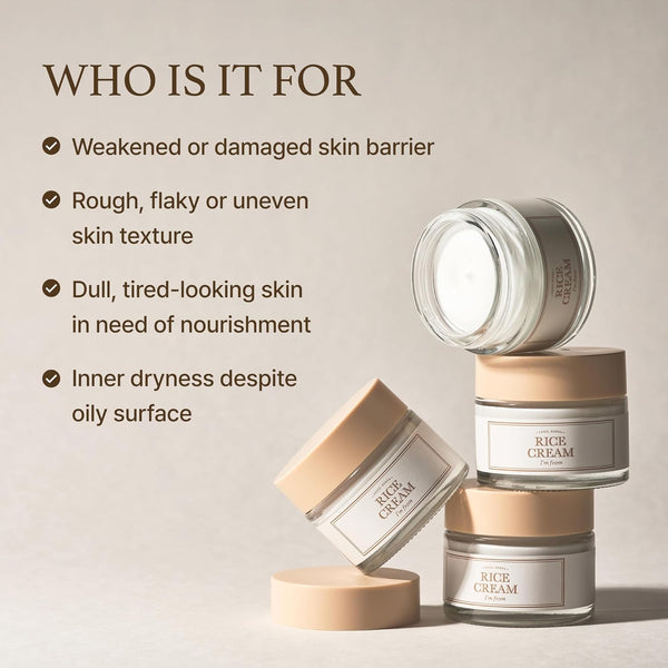 Rice Cream - Vyživující krém s rýžovým extraktem