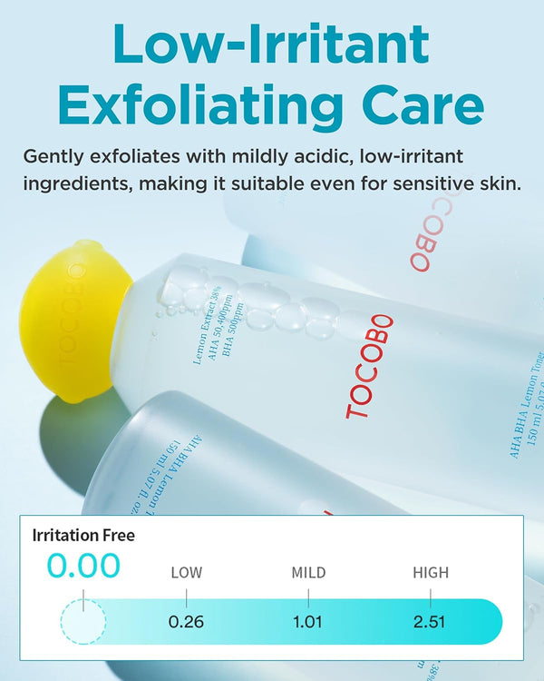 AHA BHA Lemon Toner - Rozjasňující tonikum s AHA, BHA a citronovým extraktem 150ml
