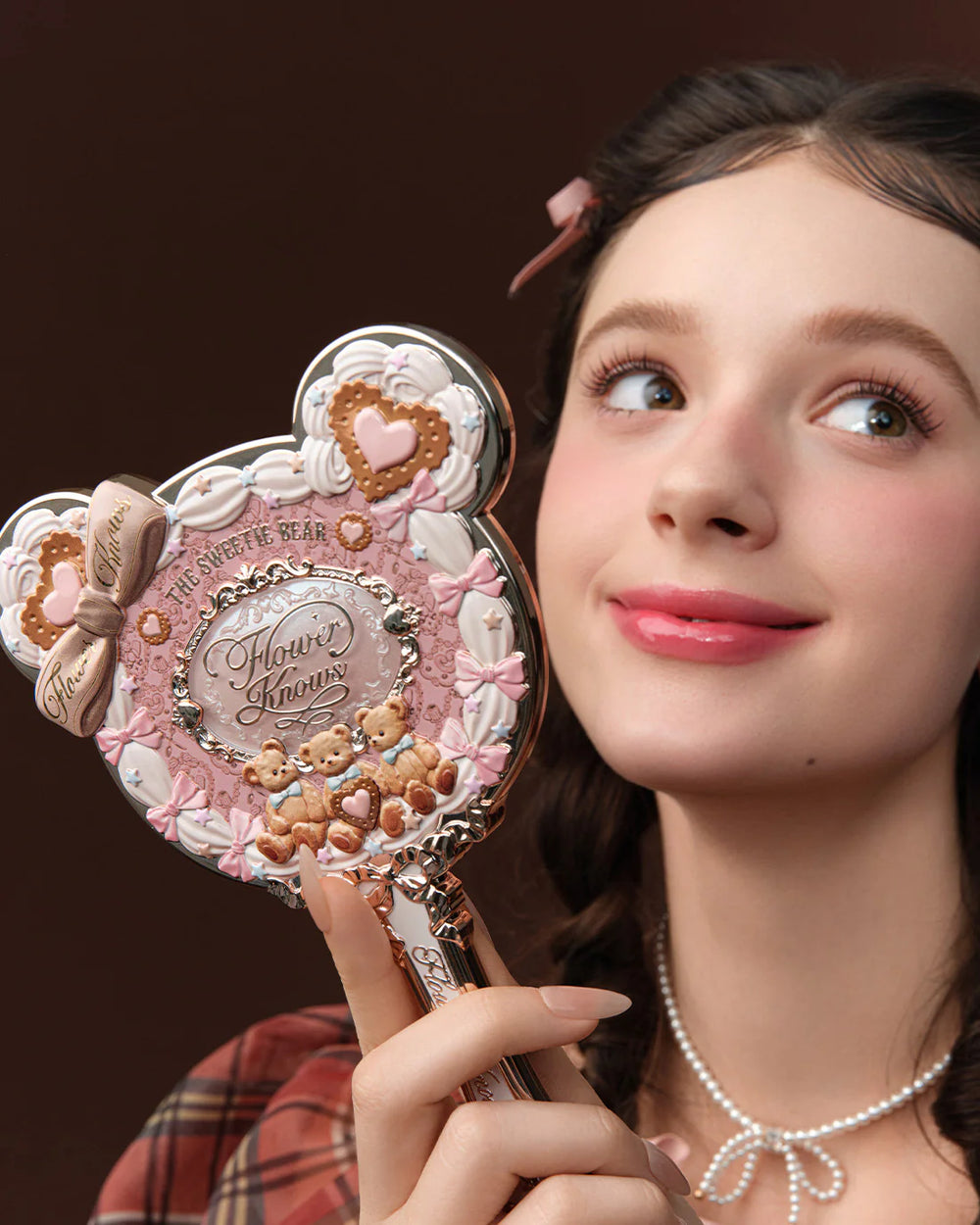 The Sweetie Bear Hand Mirror - Ruční zrcátko