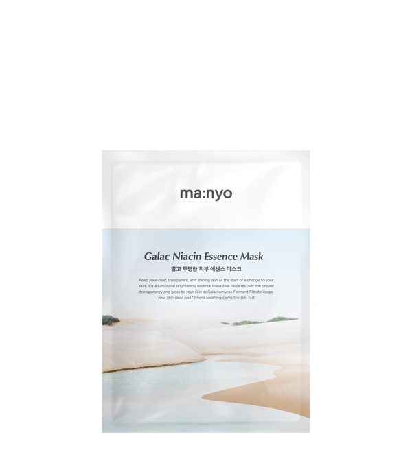 Galac Niacin Essence Mask - Rozjasňující plátýnková maska proti pigmentovým skvrnám - 25 ml