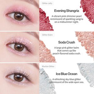 Glitterpedia Eye Palette - Paleta očních stínů