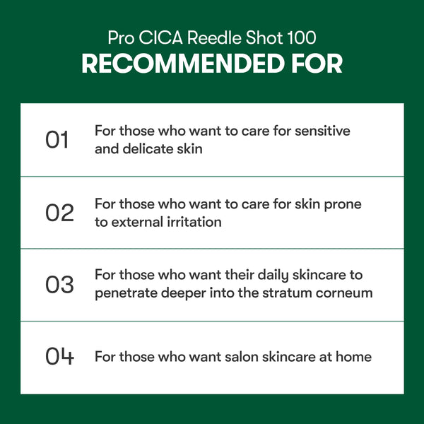 VT Cosmetics - Pro Cica Reedle Shot 100 - Mikrojehličkový zklidňující booster pro citlivou a podrážděnou pleť 50ml