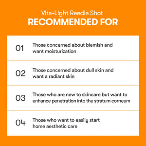 VT Cosmetics - Vita-Light Reedle Shot 100 - Mikrojehličkový rozjasňující booster s vitamíny pro sjednocení tónu pleti 50ml