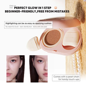 Little Pearl Highlighting Concealer Cushion - Rozjasňující cushion korektor 8g