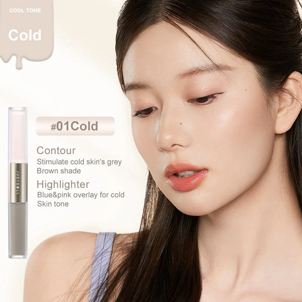 Highlighter & Contour Duo - Rozjasňovač a konturovací duo tyčinka